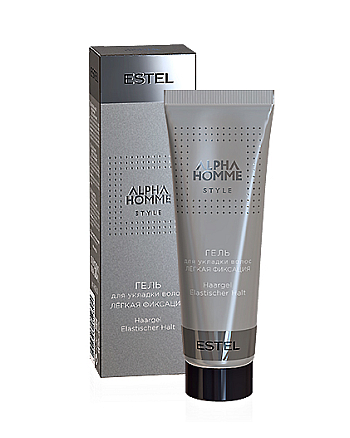 Estel Professional Alpha Homme Styling Gel - Гель для укладки волос легкая фиксация 50 мл - hairs-russia.ru